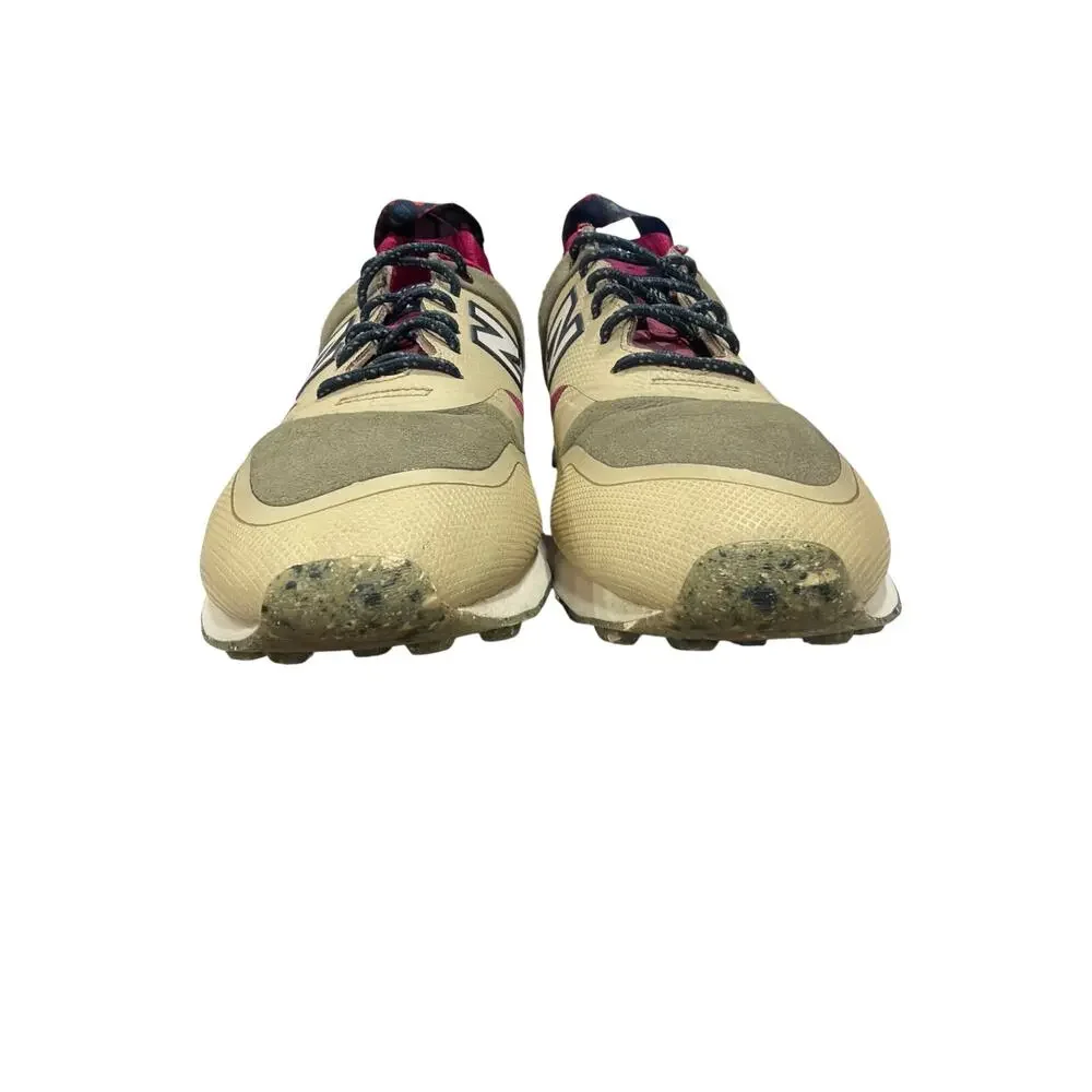 New Balance Men's 11 Trailbuster Sneaker Sandy Navy TBTFHTP FantomFit